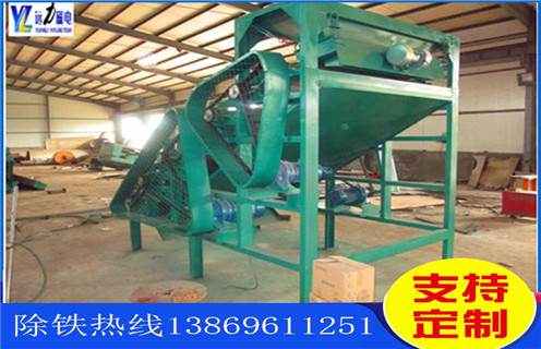干式輥式磁選機(jī)，甘肅干式輥式磁選機(jī)_超強(qiáng)磁皮帶結(jié)構(gòu)_甘肅干式輥式磁選機(jī)生產(chǎn)廠家 