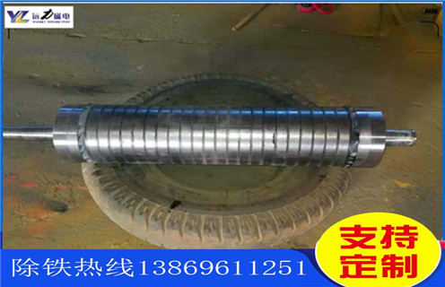 永磁輥式磁選機(jī)，永磁輥式磁選機(jī)的工作原理及其特點(diǎn)_遠(yuǎn)力為您講述永磁輥式磁選機(jī)的工作原理及其特點(diǎn)磁場(chǎng)分布圖