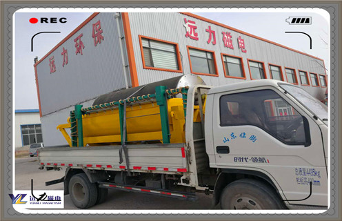 濕式磁選機(jī)，福建濕式高強(qiáng)磁磁選機(jī)_釩鈦鐵礦福建濕式高強(qiáng)磁磁選機(jī)型號參數(shù)及磁場強(qiáng)度 